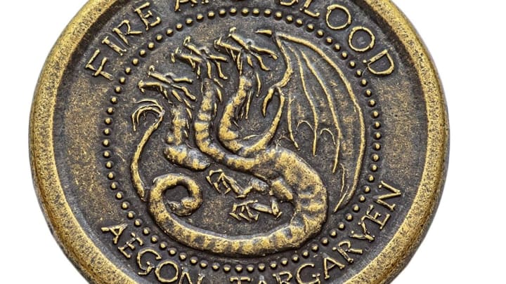 Discover Shire Post Mint's Aemon Targaryen gold coin on Amazon.