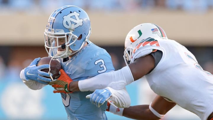 CHAPEL HILL, NC - NOVEMBER 14: Ryan Switzer