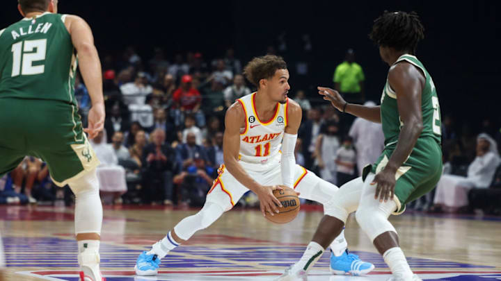 Milwaukee Bucks: Grayson Allen, Jrue Holiday; Atlanta Hawks: Trae Young