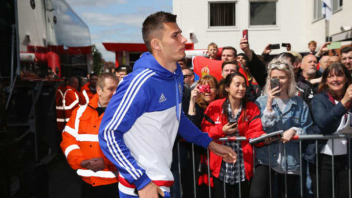BOURNEMOUTH, ENGLAND - APRIL 23: Matt Miazga of Chelsea arrives prior to the Barclays Premier League match between A.F.C. Bournemouth and Chelsea at the Vitality Stadium on April 23, 2016 in Bournemouth, United Kingdom. (Photo by Steve Bardens/Getty Images)