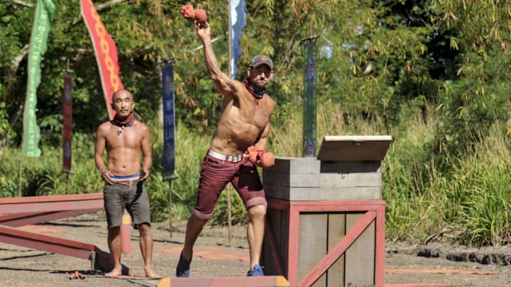 "The Tables Have Turned" - Tai Trang and Brad Culpepper on the fourth episode of SURVIVOR: Game Changers, airing Wednesday, March 22 (8:00-9:00 PM, ET/PT) on the CBS Television Network. Photo: Jeffrey Neira/CBS Entertainment ÃÂ©2017 CBS Broadcasting, Inc. All Rights Reserved.