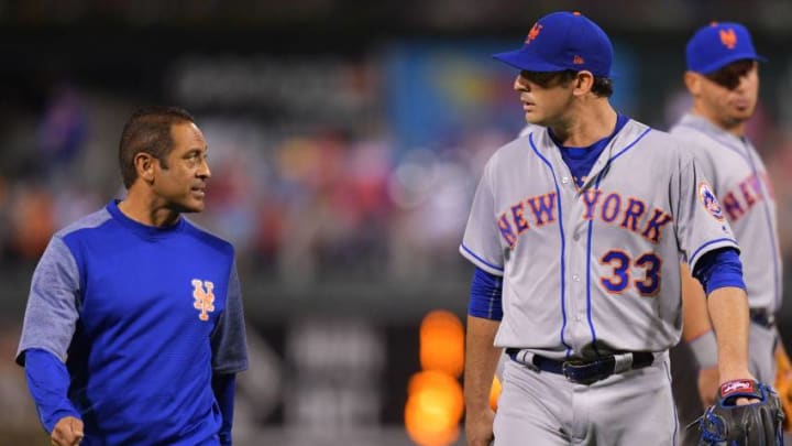 PHILADELPHIA, PA - APRIL 11: Matt Harvey (Photo by Drew Hallowell/Getty Images)