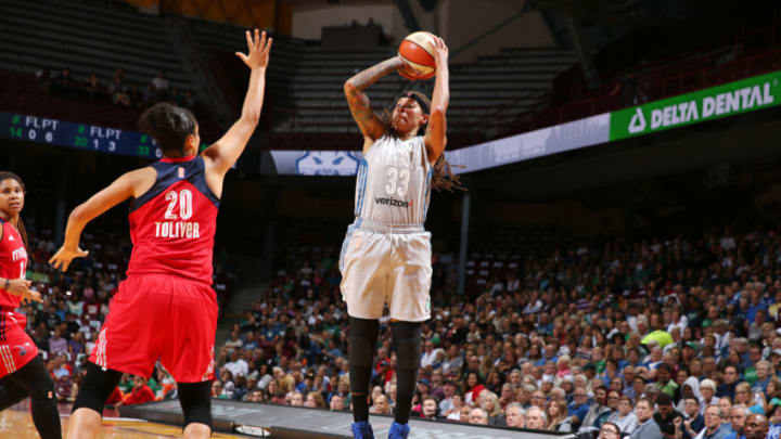 MINNEAPOLIS, MN - SEPTEMBER 12: Seimone Augustus