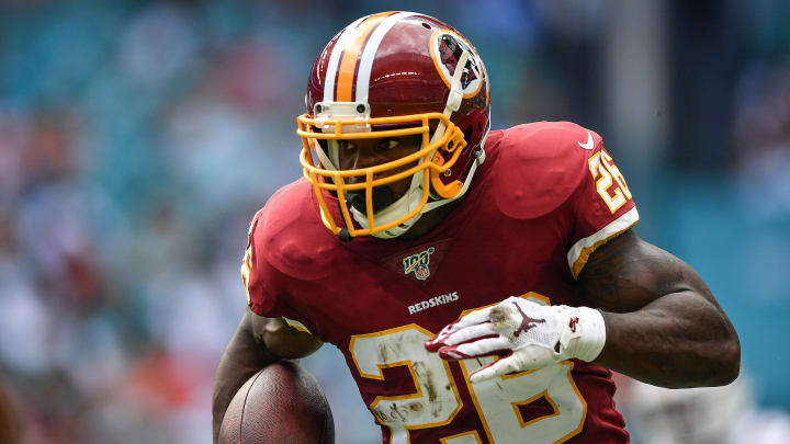 Fantasy Football Sit ‘Em: Adrian Peterson #26 of the Washington Redskins (Photo by Mark Brown/Getty Images)