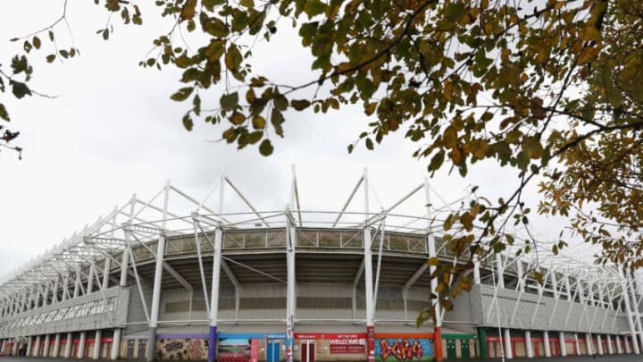 MIDDLESBROUGH, ENGLAND - NOVEMBER 20: A general view outside the ground prior to the Premier League match between Middlesbrough and Chelsea at Riverside Stadium on November 20, 2016 in Middlesbrough, England. (Photo by Ian MacNicol/Getty Images)