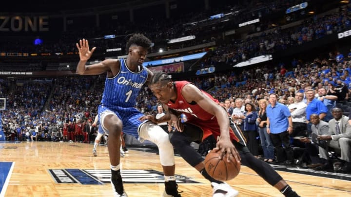 Jonathan Isaac has built confidence as a strong defender. Now confidence has to come from his newfound strength and on offense. (Photo by Fernando Medina/NBAE via Getty Images)