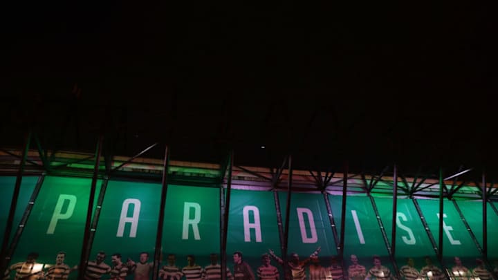 GLASGOW, SCOTLAND - OCTOBER 31: A general view of Celtic Park ahead of the UEFA Champions League group B match between Celtic FC and Bayern Muenchen at Celtic Park on October 31, 2017 in Glasgow, United Kingdom. (Photo by Chris Brunskill Ltd/Getty Images)