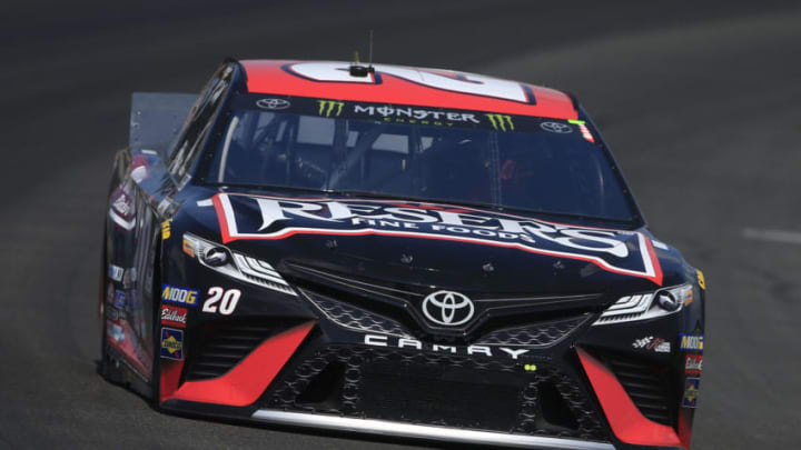 LONG POND, PENNSYLVANIA - JULY 27: Erik Jones, driver of the #20 Reser's Main St Bistro Toyota (Photo by Chris Trotman/Getty Images)
