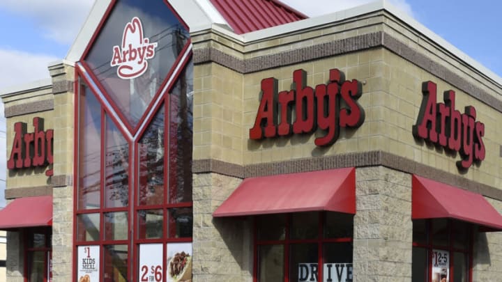KINGSTON, UNITED STATES - 2020/10/31: Arby's store in Kingston.Dunkin Donuts / Baskin Robbins has been bought by Inspire brands which own Buffalo Wild Wings and Arby's. (Photo by Aimee Dilger/SOPA Images/LightRocket via Getty Images)