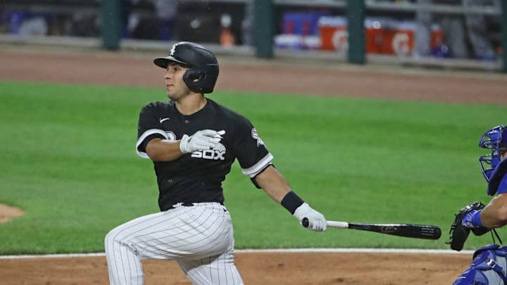Nick Madrigal, #92, Chicago White Sox (Photo by Jonathan Daniel/Getty Images)