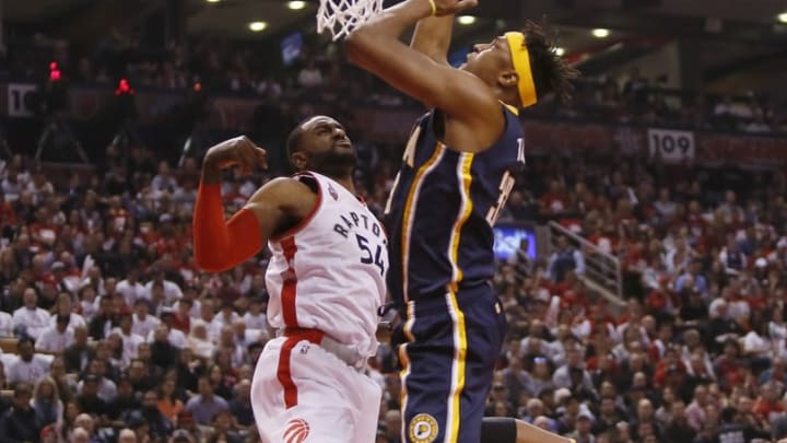 Myles Turner, Indiana Pacers, Patrick Patterson, Toronto Raptors