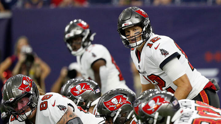 Tom Brady, Tampa Bay Buccaneers (Photo by Bob Levey/Getty Images)