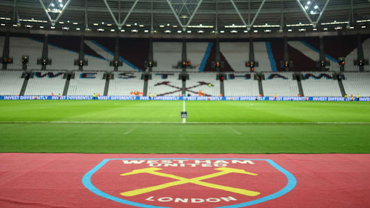 LONDON, ENGLAND - JANUARY 02: General view inside the stadium prior to the Premier League match between West Ham United and Brighton & Hove Albion at London Stadium on January 2, 2019 in London, United Kingdom. (Photo by Justin Setterfield/Getty Images)