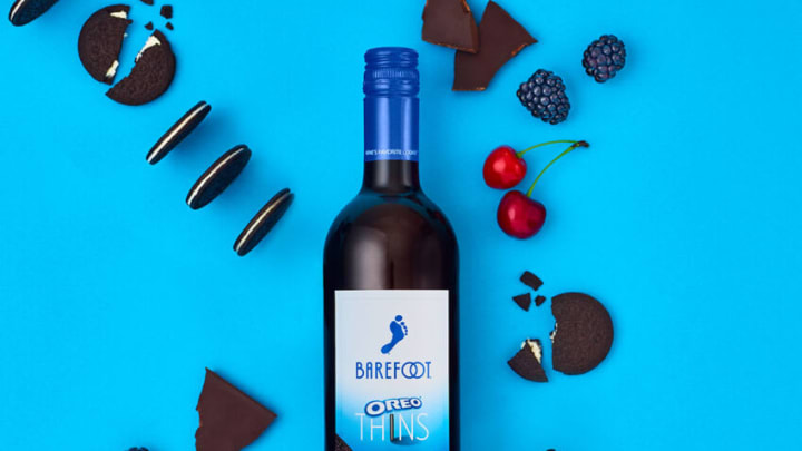 Barefoot and OREO THINS Red Blend Wine, photo provided by OREO
