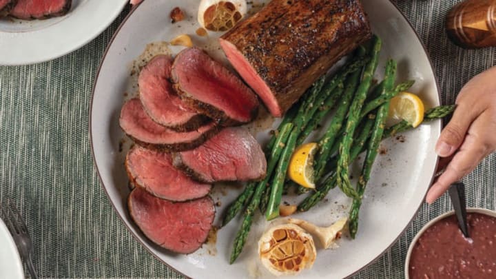 Omaha Steaks Chateaubriand, photo provided by Omaha Steaks