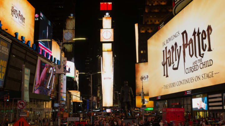 NEW YORK, NEW YORK - SEPTEMBER 05: General view during "Harry Potter And The Cursed Child" Times Square Takeover at Times Square on September 05, 2019 in New York City. (Photo by Steven Ferdman/Getty Images for Harry Potter And The Cursed Child)