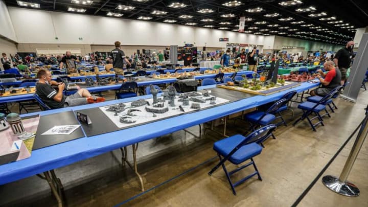Guests get their game on in the gaming halls during Gen Con on Friday, Aug. 5, 2022, at the Indiana Convention Center in Indianapolis. Gen Con is the largest tabletop game convention in North America.Finals2 13