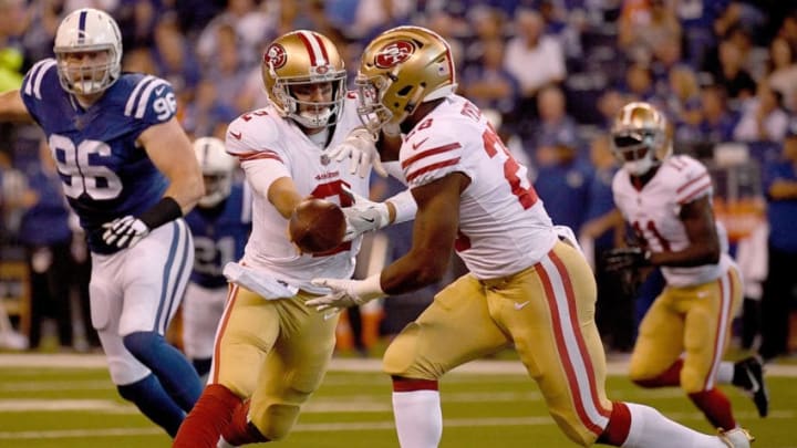 INDIANAPOLIS, IN - OCTOBER 08: Brian Hoyer