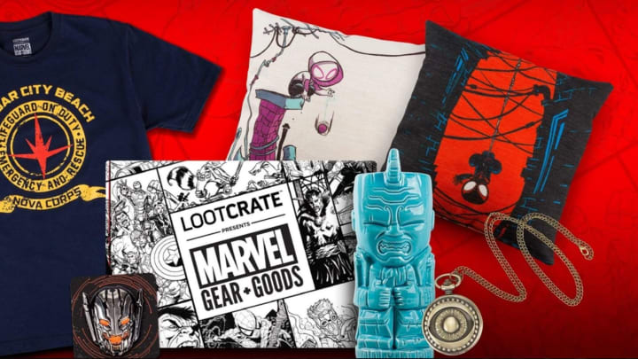 Discover Loot Crate's Official Marvel Home Goods, Apparel and more subscription box.