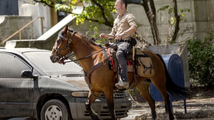 Andrew Lincoln as Rick Grimes - The Walking Dead _ Season 9, Episode 1 - Photo Credit: Jackson Lee Davis/AMC