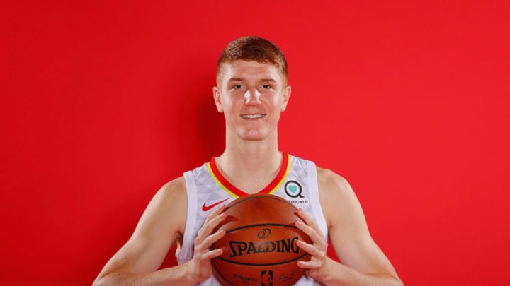 Kevin Huerter #3 of the Atlanta Hawks (Photo by Kevin C. Cox/Getty Images)