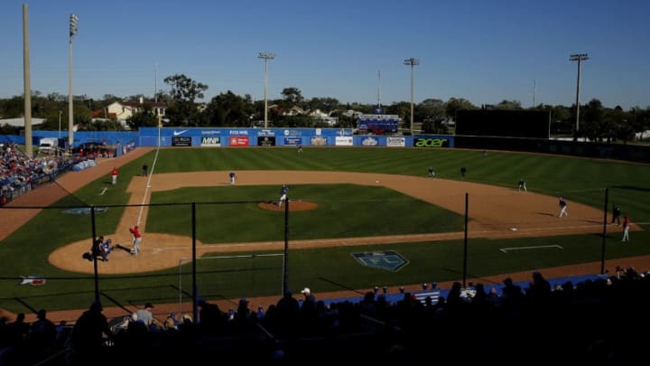 DUNEDIN, FLORIDA - MARCH 06: A general view of Dunedin Stadium during the Grapefruit League spring training game between the Toronto Blue Jays and the Philadelphia Phillies on March 06, 2019 in Dunedin, Florida. (Photo by Michael Reaves/Getty Images)