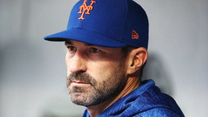 NEW YORK, NY - MAY 16: Manager Mickey Callaway (Photo by Al Bello/Getty Images)
