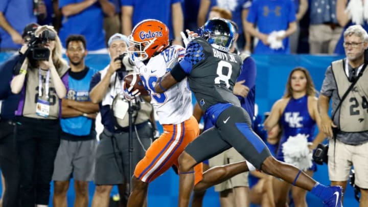 LEXINGTON, KY - SEPTEMBER 23: Tyrie Cleveland