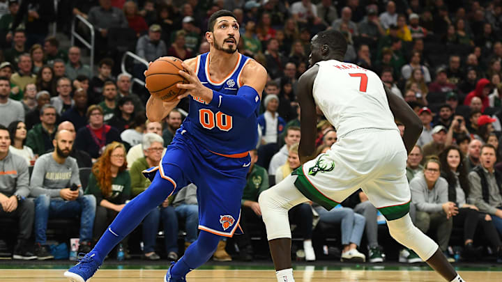 New York Knicks Enes Kanter (Photo by Stacy Revere/Getty Images)