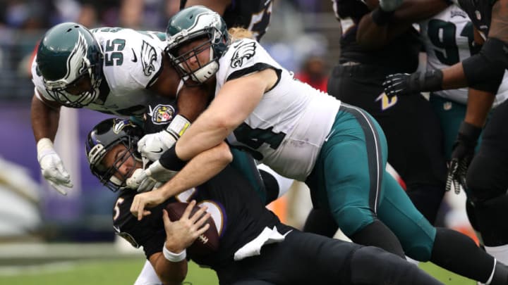 BALTIMORE, MD - DECEMBER 18: Quarterback Joe Flacco