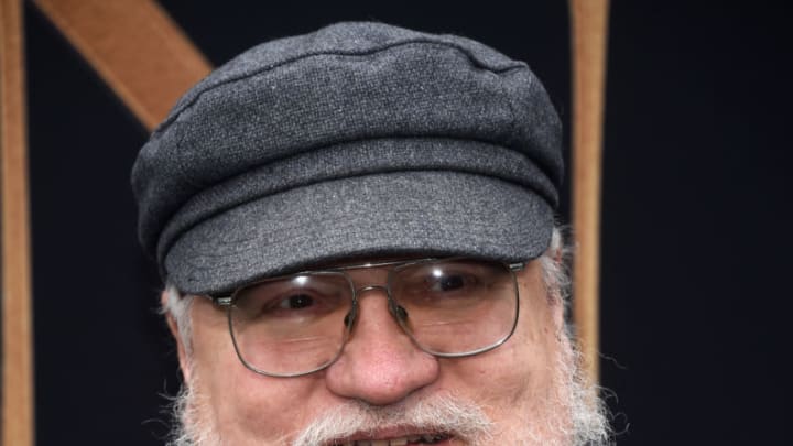 WESTWOOD, CALIFORNIA - MAY 08: George R. R. Martin arrives at the LA Special Screening of Fox Searchlight Pictures' "Tolkien" at the Regency Village Theatre on May 08, 2019 in Westwood, California. (Photo by Amanda Edwards/Getty Images,)