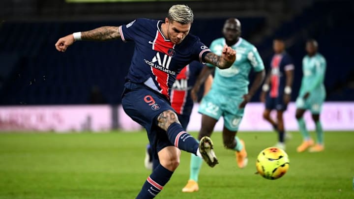PSG, Mauro Icardi (Photo by FRANCK FIFE/AFP via Getty Images)