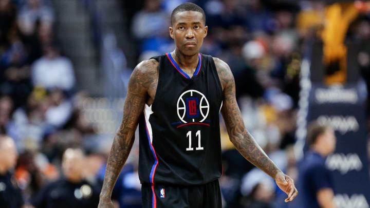 Jan 21, 2017; Denver, CO, USA; Los Angeles Clippers guard Jamal Crawford (11) in the first quarter against the Denver Nuggets at the Pepsi Center. The Nuggets won 123-98. Mandatory Credit: Isaiah J. Downing-USA TODAY Sports