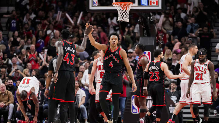 Scottie Barnes, Pascal Siakam, Fred VanVleet & OG Anunoby