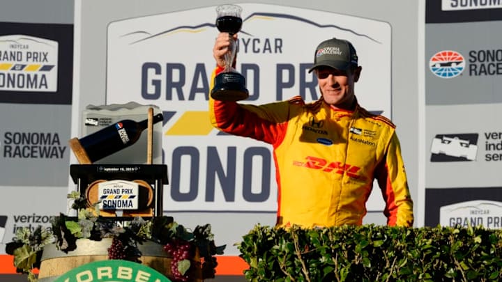 SONOMA, CA - SEPTEMBER 16: Ryan Hunter-Reay, driver of the #28 Andretti Autosport Honda (Photo by Robert Laberge/Getty Images)