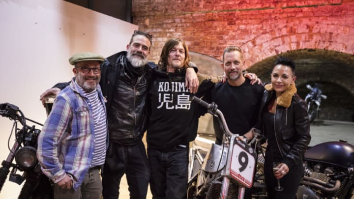 Norman Reedus, Jeffrey Dean Morgan, Howie B, Dutch Van Someren, Vikki Van Someren - Ride with Norman Reedus _ Season 3, Episode 1 - Photo Credit: Sophie Mutevelian/AMC