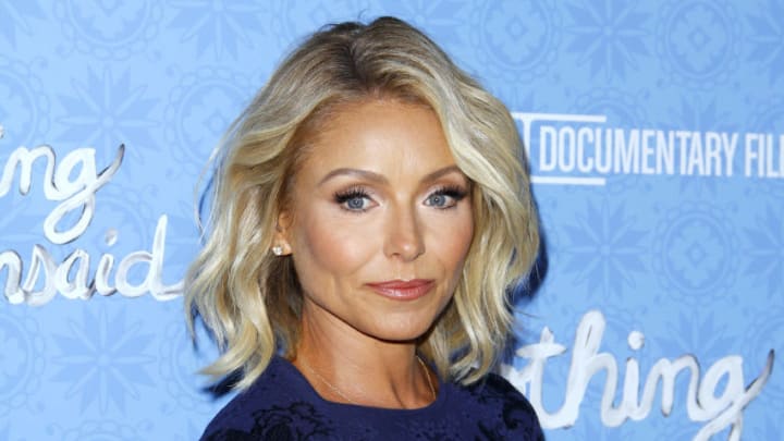 NEW YORK, NEW YORK - APRIL 04: Kelly Ripa attends the 'Nothing Left Unsaid' premiere at Time Warner Center on April 4, 2016 in New York City. (Photo by Donna Ward/Getty Images)