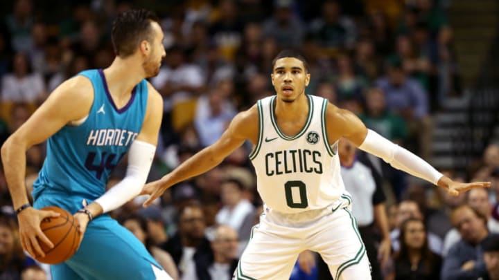 BOSTON, MA - OCTOBER 2: Jayson Tatum