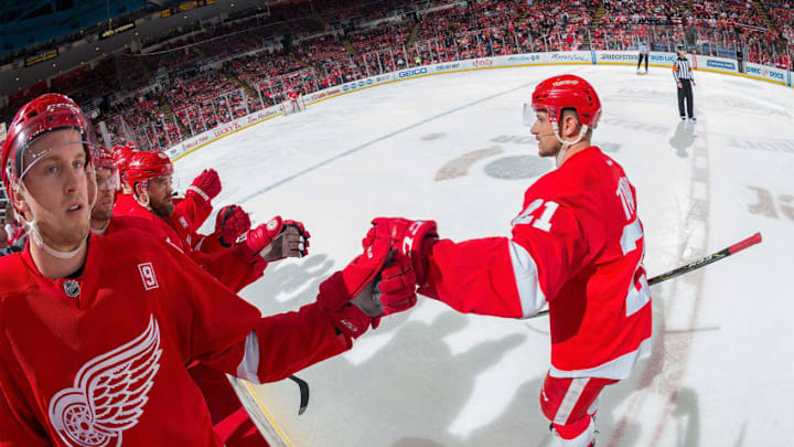 DETROIT, MI - JANUARY 31: Tomas Tatar