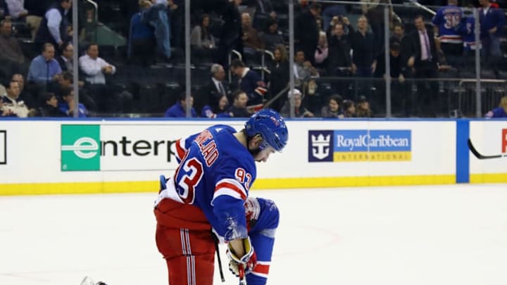 NEW YORK, NY - JANUARY 03: Mika Zibanejad
