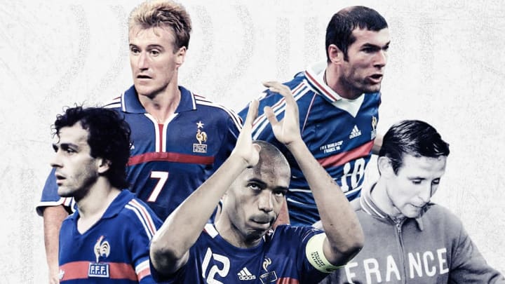 L'Equipe de France a vu passer sous son maillot des joueurs qui ont marqué l'histoire des Bleus