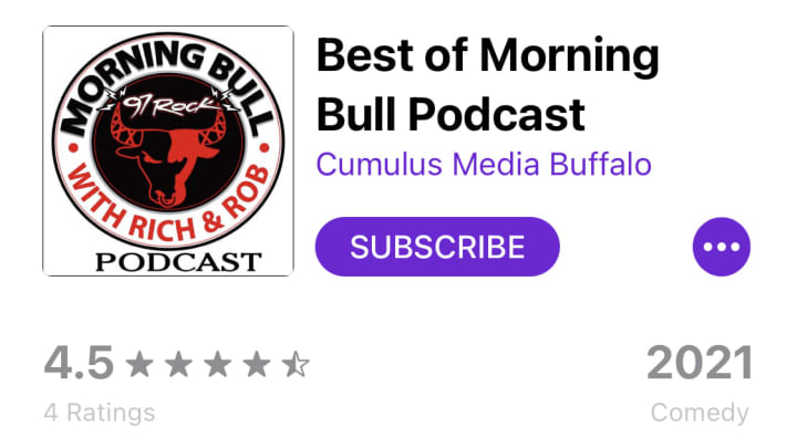 The Morning Bull podcast page.