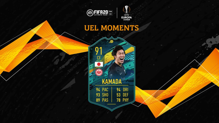 91 Rated UEL Moments Daichi Kamada SBC out now in FIFA 20