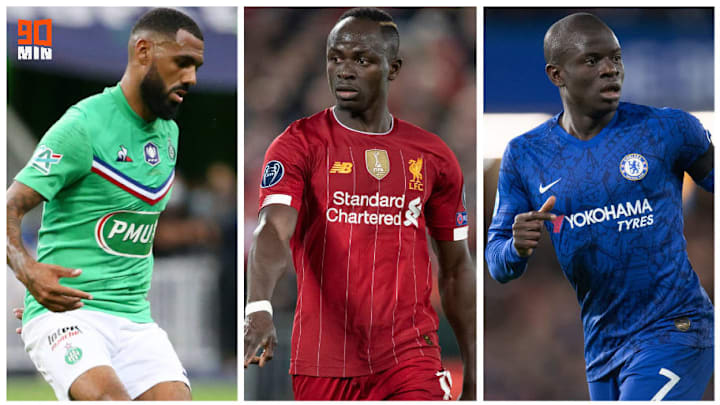 Yann M'Vila, Sadio Mané, N'Golo Kanté. Yann M'Vila, Sadio Mané, N'Golo Kanté.