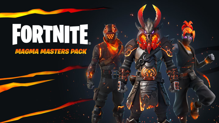 A new darker Magma Masters skin pack is currently available through the Epic Games store, here's how to get it. | Photo by Epic Games