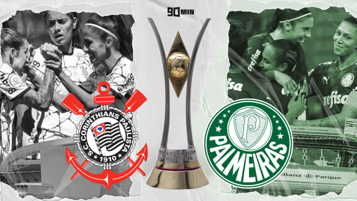 Conquista do Campeonato Brasileiro Feminino de 2021 tem tom diferente para Palmeiras e Corinthians. Entenda. 