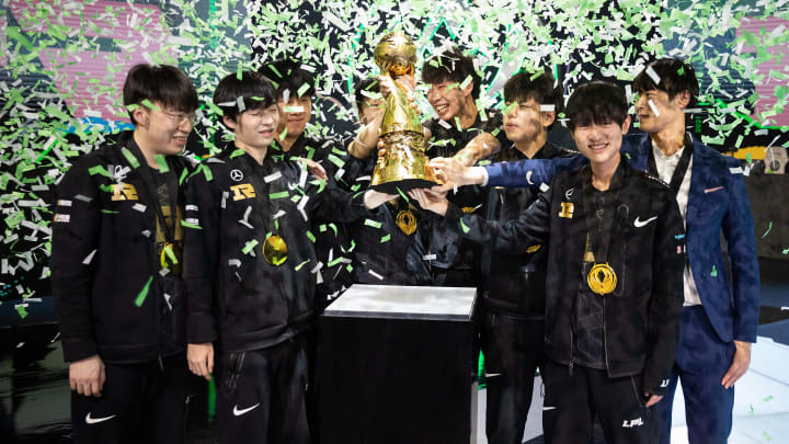 Royal Never Give Up of China are the 2021 League of Legends Mid-Season Invitational Winners. | Photo by LoL Esports, Riot Games