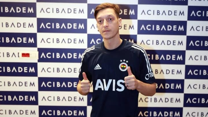 Ozil has completed his long-awaited move to Turkey