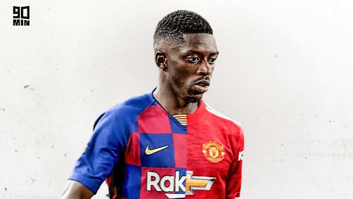 อุสมาน เดมเบเล่ แมนเชสเตอร์ ยูไนเต็ด บาร์เซโลนา Ousmane Dembele Barcelona Manchester United อุสมาน เดมเบเล่ แมนเชสเตอร์ ยูไนเต็ด บาร์เซโลนา Ousmane Dembele Barcelona Manchester United