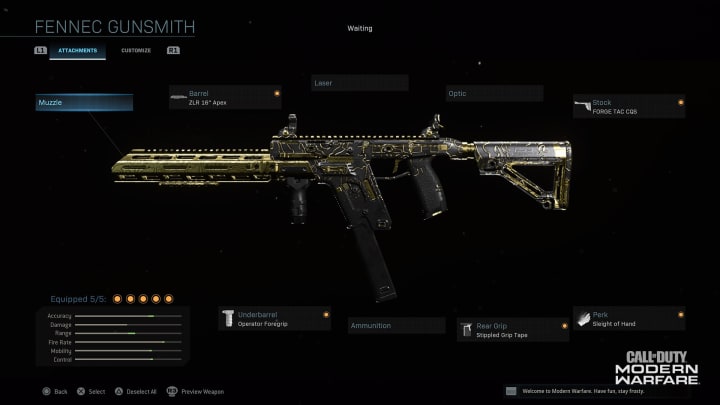 The Fennec SMG and CR-56 AMAX are the latest weapons to appear in Call of Duty: Modern Warfare. They're based on fan-favorites the Vector & Galil.